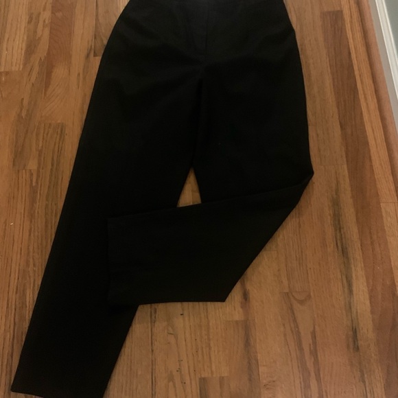 Talbots Wool wide leg black pants, size 8 - Picture 2 of 7